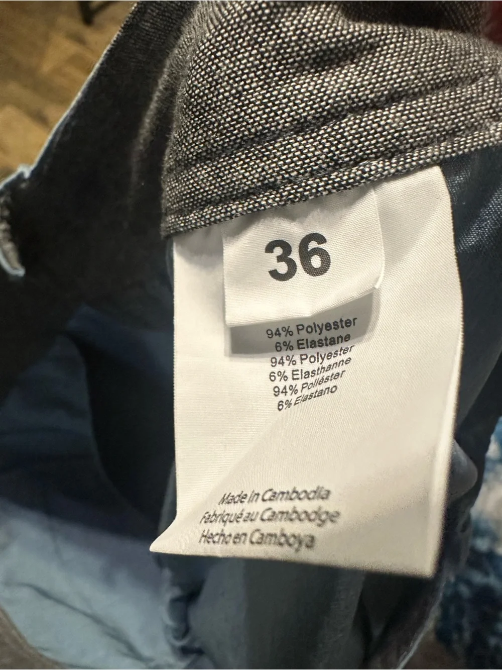 O'Neill Men's Light Gray Hybrid Shorts Size 36